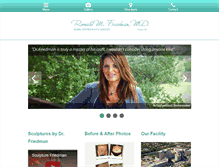 Tablet Screenshot of plasticsurgerydallas.com